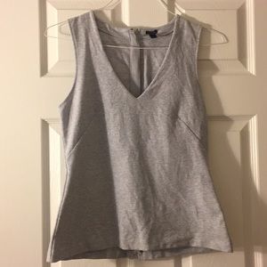 J.Crew Full Zip Back Tank